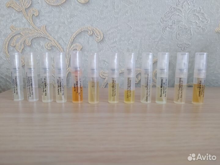 Миниатюры парфюм 1-2 мл без упаковки