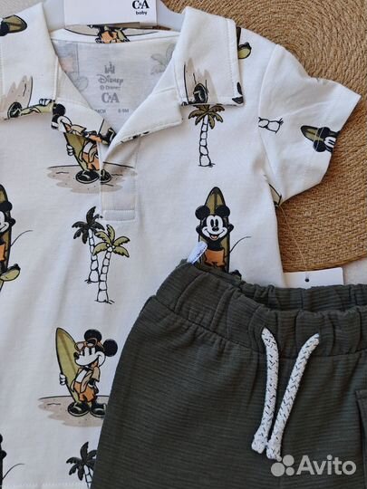 Комплект футболка шорты ca Микки Маус 62-92