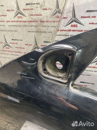 Дверь пл черная w211 Mercedes