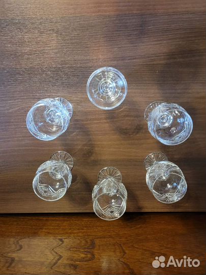 Хрустальные рюмки СССР