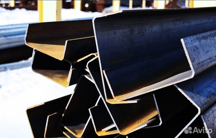 Швеллер стальной гнутый