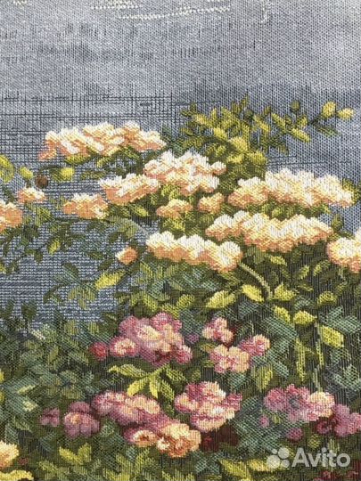 Гобеленовое панно на стену Озеро Комо 70х130