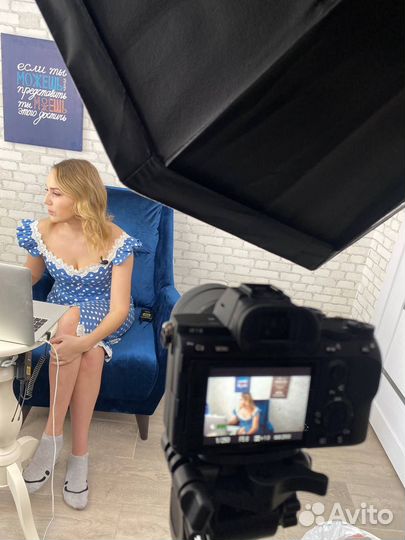 Видеосъемка подкастов, курсов, вебинаров студия