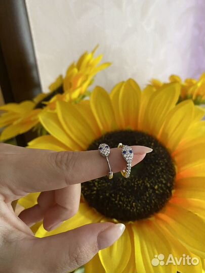 Серьги серебро 925