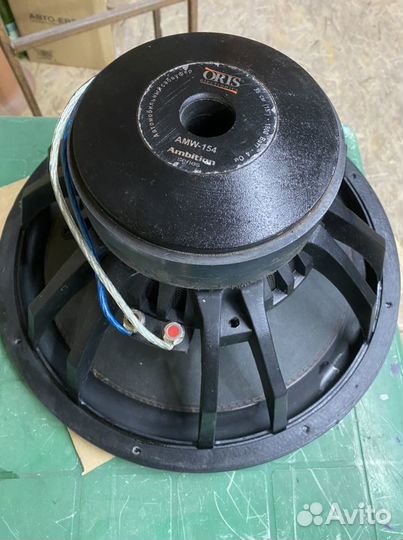 Сабвуферный динамик Oris amw 154