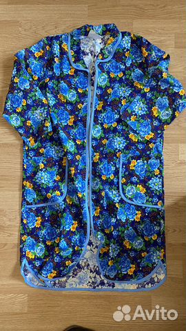 Три Новых халата хлопок 100 размер 50