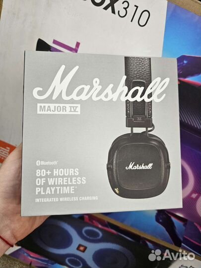 Наушники marshall major 4 black