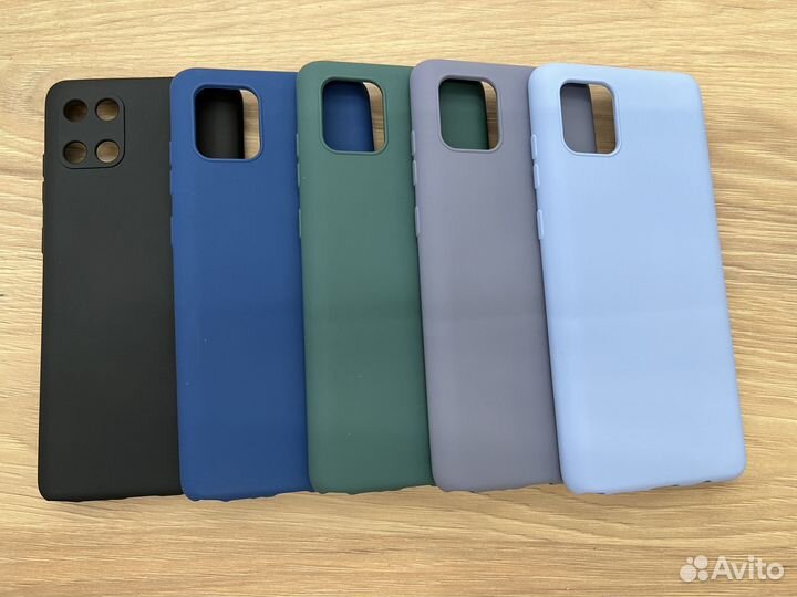 Чехол силиконовый на Samsung Note10 lite