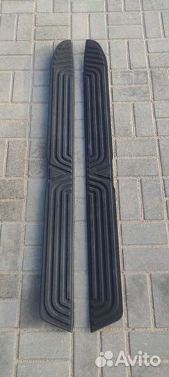 Накладки порогов УАЗ патриот