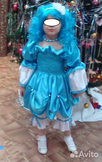 Необычный костюм мальвины