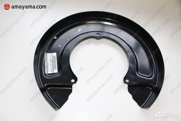 Кожух заднего тормозного диска