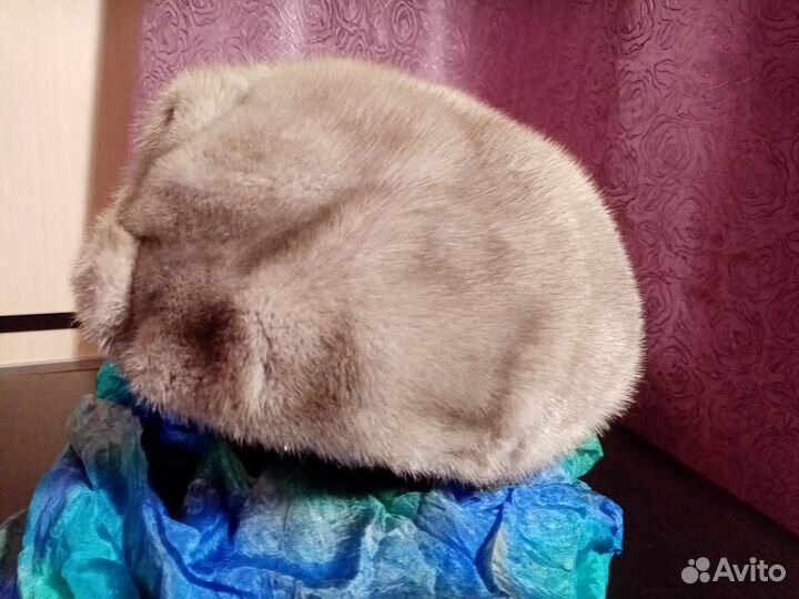 Берет норковый
