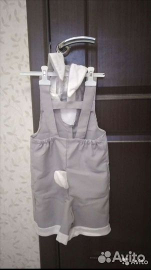 Новогодний костюм зайки