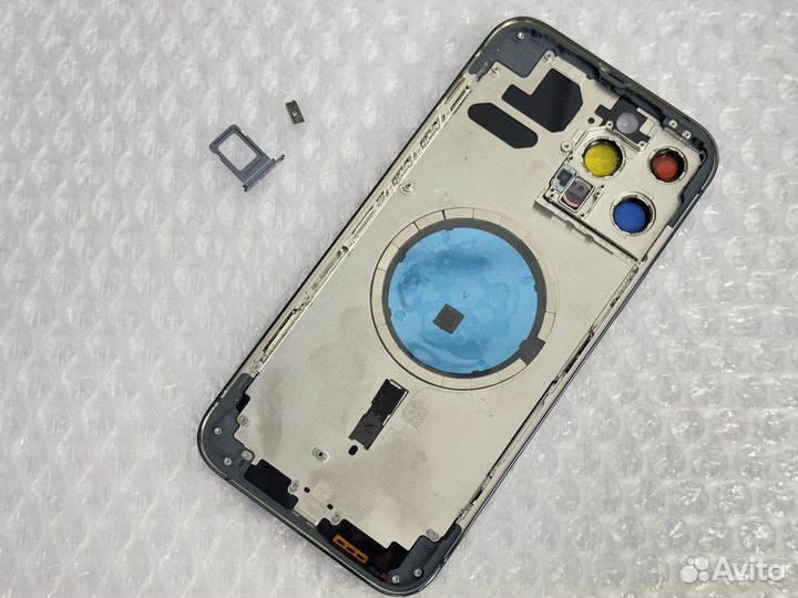 Корпус для iPhone 13 Pro Max Голубой