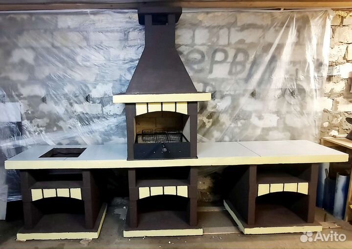 Модульные печи-барбекю