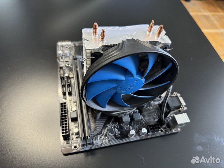 I3 10100f комплект (Плата + проц + озу + кулер)