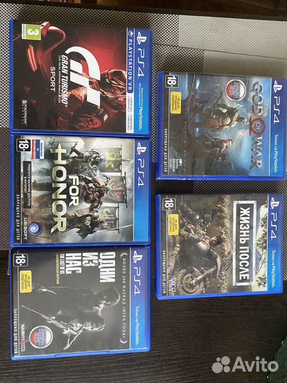 Диски игры для ps4