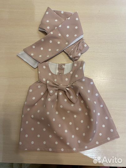 Платье для девочки 62