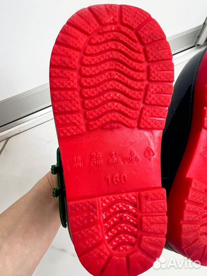 Резиновые сапоги детские 24 размер