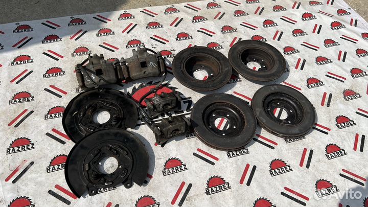 Тормоза увеличенные Mitsubishi lancer 10