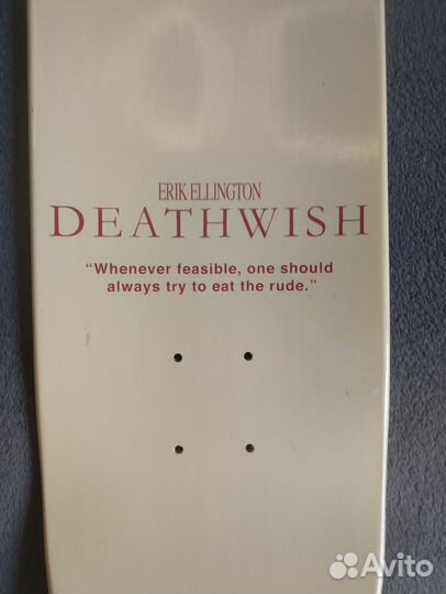 Deathwish Erik Ellington дека скейтборд