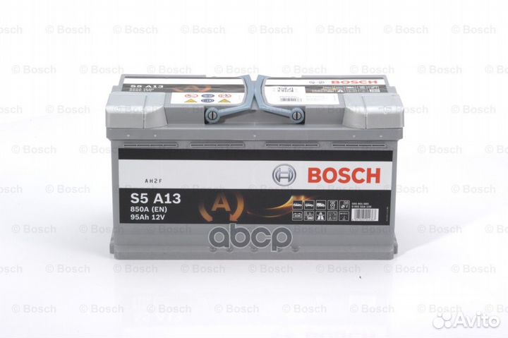 Аккумуляторная батарея bosch 95 А/ч 175x353x190