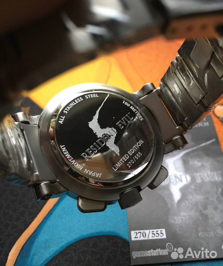 Часы Resident Evil 5 Limited Edition Watch #270/55