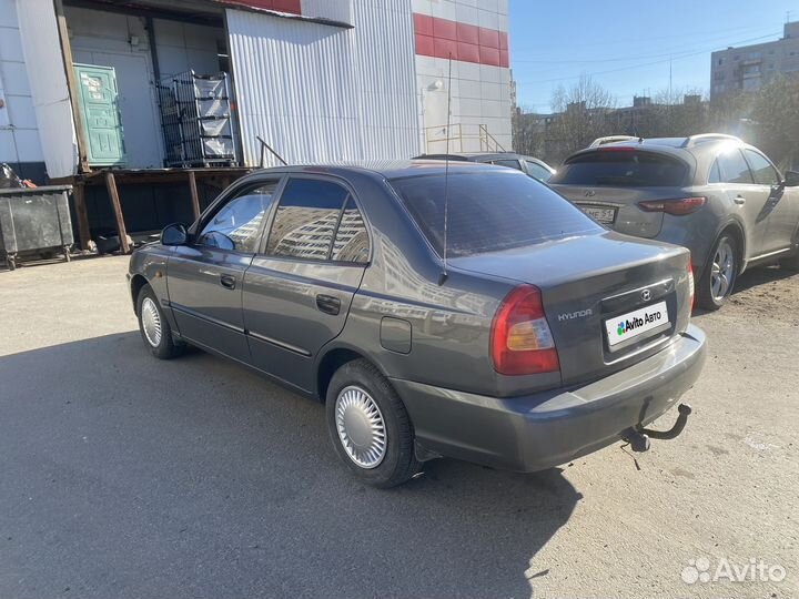 Hyundai Accent 1.5 МТ, 2006, 317 000 км