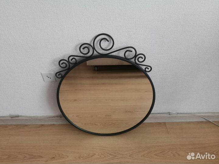 Зеркало настенное круглое IKEA ekne