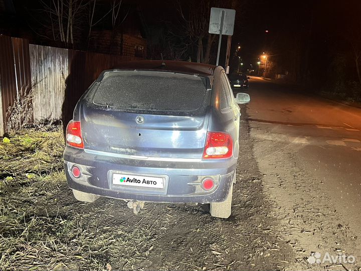 SsangYong Actyon 2.0 AT, 2007, 300 000 км