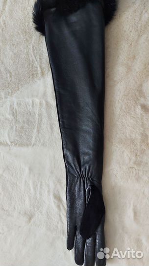 Перчатки женские длинные