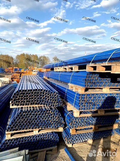 Складские стеллажи паллетные Логоплан б/у лот 1686