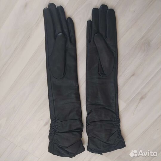 Перчатки женские натуральная кожа