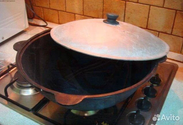 Казан чугунный азиатский