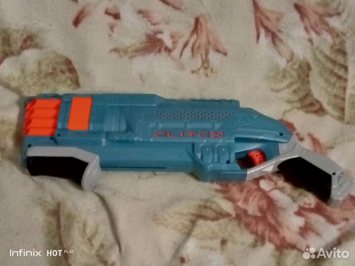 Двуствольный дробовик nerf