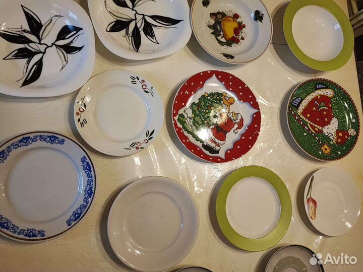 Тарелки вразнобой