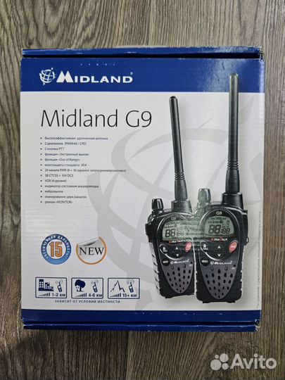 Midland G9 радиостанции