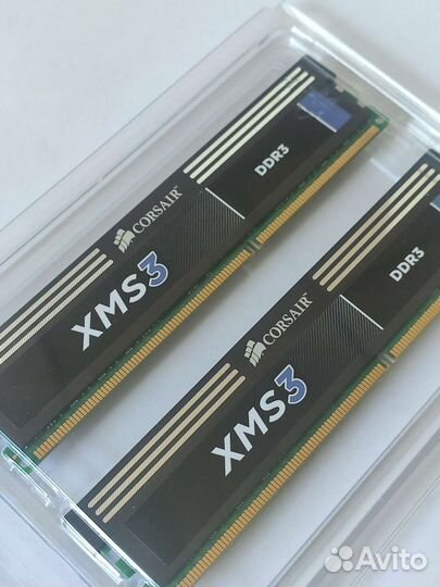 Оперативная память 8Гб (2x4) Corsair 2000 XMS3