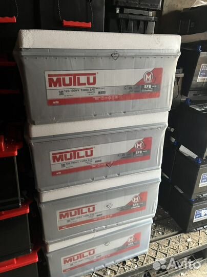 Аккумулятор 6ст-190 mutlu SFB о.п