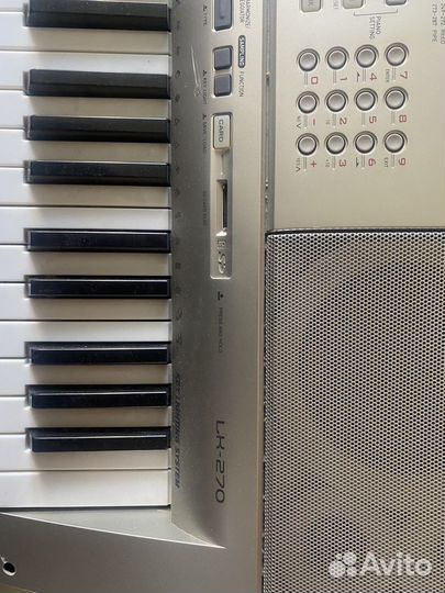 Синтезатор casio lk 270