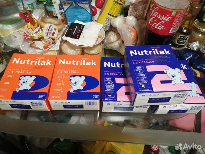 Детская молочная смесь и каши молочные безмолочные