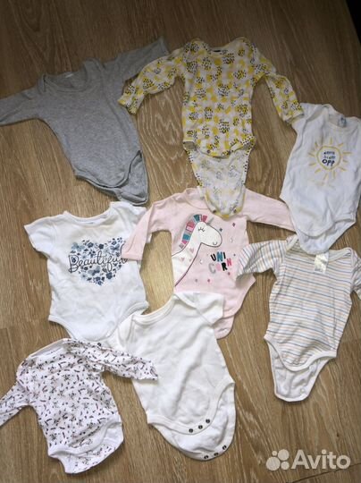 Детские вещи от 0 до 6 мес пакетом на девочку