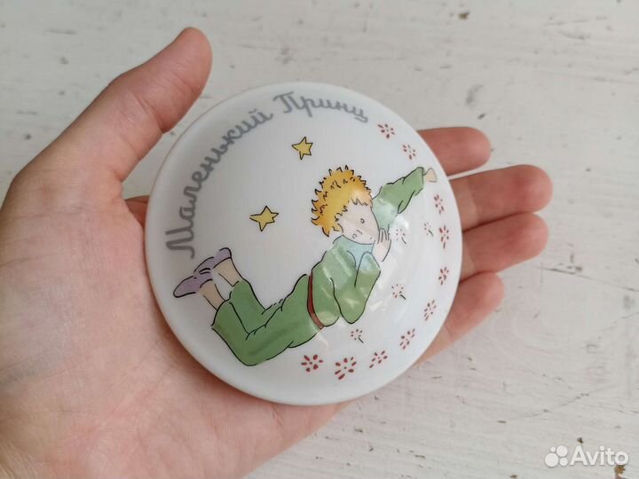 Крышка для кружки маленький принц керамика