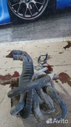 Масляный радиатор АКПП в сборе Audi A8 D3