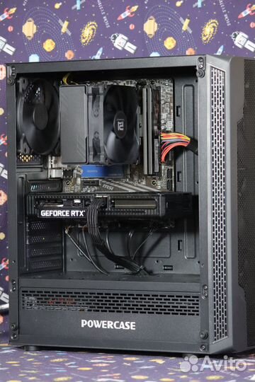 Игровой пк на RTX 3060 12gb и Ryzen 5 5500 + 16gb