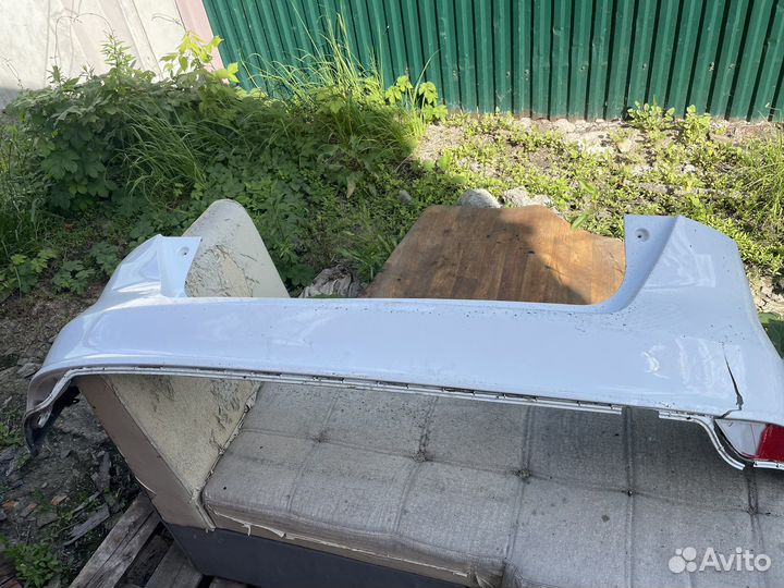 Задний бампер на ford focus 3 рестайлинг