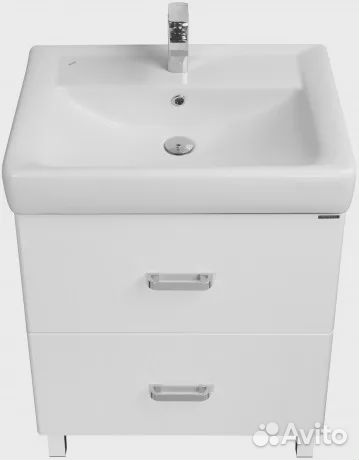 Тумба с раковиной Акватон 1a1693k1am010 Белая