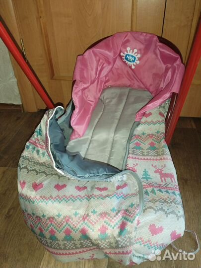 Детские санки коляска