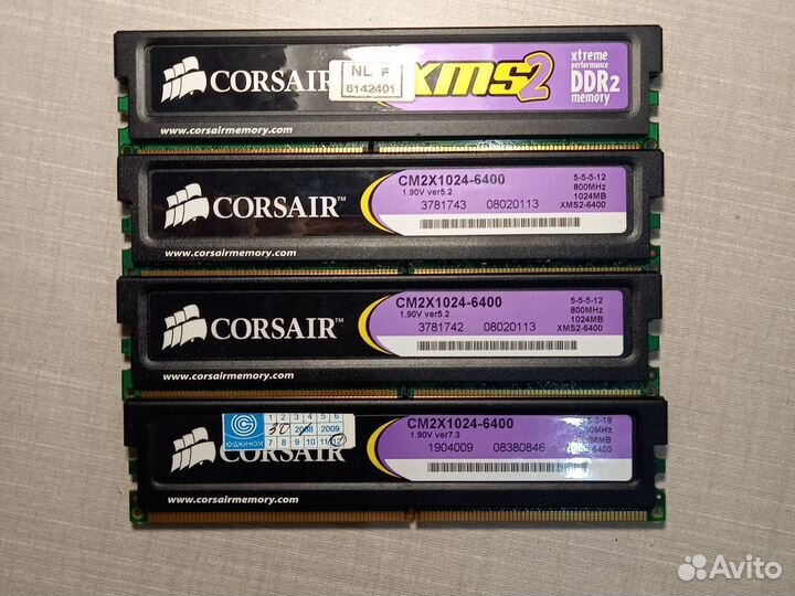 Оперативная память corsair ddr2