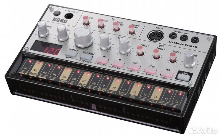 Korg Volca Bass бас машина